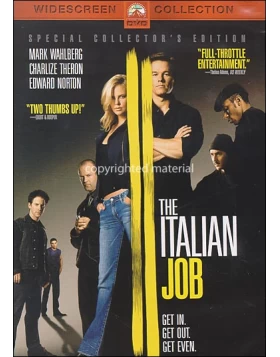 ΛΗΣΤΕΙΑ ΑΛΑ ΙΤΑΛΙΚΑ, ITALIAN JOB DVD USED