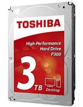 TOSHIBA HDD 3.5'' 3TB P300 HDWD130UZSVA, SATA3, 7200RPM, CACHE 64MB, BULK, 2YW