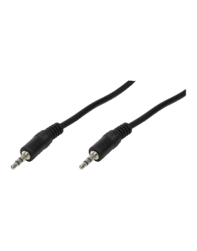 LogiLink CA1049 Stereo Audio Cable 3.5mm male - 3.5mm male 1m
