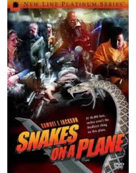 SNAKES ON A PLANE DVD USED