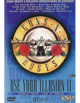 GUNS N ROSES USE YOUR ILLUSION 2 DVD