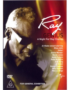 RAY GENIUS A NIGHT FOR RAY CHARLES DVD