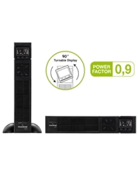 TECNOWARE UPS EVO DSP PLUS 3600 R/T HE PF 0.9 IEC TOGETHER ON, 3600VA/3240W, ON LINE DSP DOUBLE CONVERSION, 1YW ELECTRONIC PARTS & BATTERIES