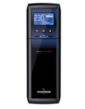 TECNOWARE UPS EXA PLUS 2000, 2000VA/1400W, LINE INTERACTIVE W/ STABILIZER, PURE SINEWAVE, LCD DISPLAY, 3YW ELECTRONIC PARTS, 1YW BATTERIES