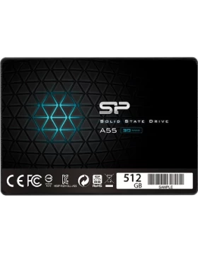 SILICON POWER SSD 2.5'' 512GB ACE A55, SATA3, READ 560MB/s, WRITE 530MB/s, 3YW