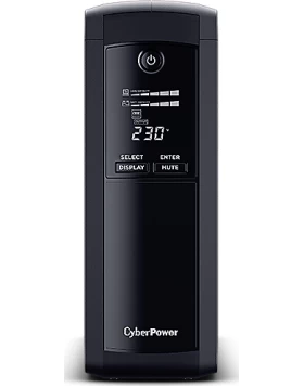 CYBERPOWER UPS Value Pro VP1200ELCD Line Interactive 1200VA