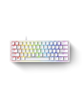 Razer HUNTSMAN MINI MERCURY ED. - 60% Opto Mechanical Gaming Keyboard Purple Switch - US Layout (RZ03-03390300-R3M1)