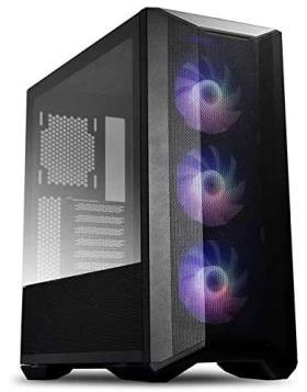 Lian Li Lancool II Mesh Black - Black  ( 3 x 120mm aRGB fans included) PC Case (G99.LAN2MRX.00)