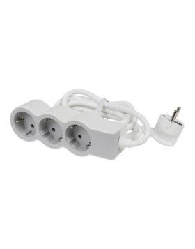 Legrand SurgeArrest 3 Outlets 3m Cable  White/Grey (694559)