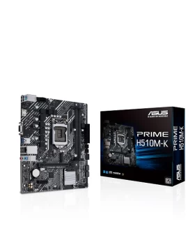 ASUS MOTHERBOARD PRIME H510M-K, 1200, DDR4, MATX (90MB17N0-M0EAY0)
