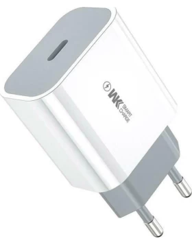 WK WP-U55 Quick Charger PD 20W σε λευκό χρώμα (250564)