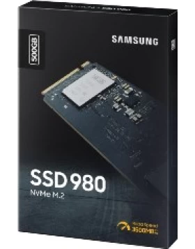 SAMSUNG SSD M.2 NVMe PCI-E 500GB MZ-V8V500BW SERIES 980 EVO, M.2 2280, NVMe PCI-E x4, READ 3100MB/s, WRITE 2600MB/s, 5YW