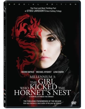 ΤΟ ΚΟΡΙΤΣΙ ΣΤΗ ΦΩΛΙΑ ΤΗΣ ΣΦΗΚΑΣ - MILLENIUM 3 THE GIRL WHO KICKED THE HORNETS NEST DVD USED