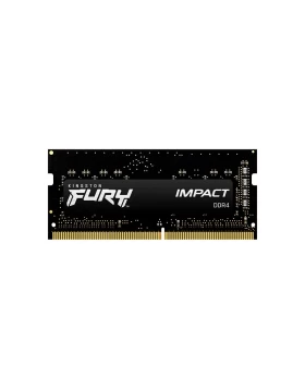 KINGSTON Memory KF426S15IBK2/16,FURY Impact DDR4 SODIMM, 2666MHz, 16GB, Kit of 2