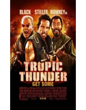 ΤΡΟΠΙΚΗ ΚΑΤΑΙΓΙΔΑ - TROPIC THUNDER DVD USED