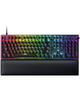 Razer HUNTSMAN V2 - RGB Optical Gaming Keyboard (Clicky Purple Switch) - US Layout (RZ03-03930300-R3M1)