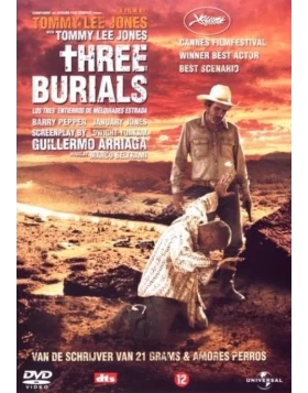 ΟΙ ΤΡΕΙΣ ΤΑΦΕΣ ΤΟΥ ΜΕΛΚΙΑΔΕΣ ΕΣΤΡΑΔΑ - 3 BURIALS OF MELQUIADES ESTRADA DVD USED