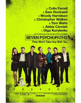 ΕΠΤΑ ΨΥΧΟΠΑΘΕΙΣ - SEVEN PSYCHOPATHS DVD USED