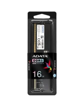 ADATA RAM DIMM 16GB AD5U480016G-S, DDR5, 4800MHz, CL40, SINGLE TRAY, LTW