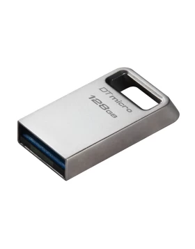 KINGSTON USB Stick Data Traveler Micro DTMC3G2/128GB, USB 3.2 Silver