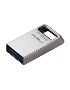 KINGSTON USB Stick Data Traveler Micro DTMC3G2/256GB, USB 3.2 Silver
