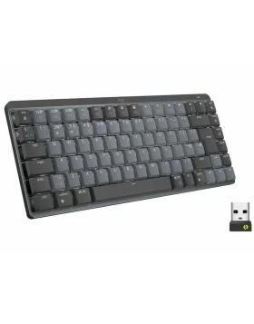 LOGITECH Wireless Keyboard Mechanical Mx Keys Graphite, US (920-010780)