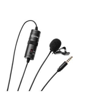 BOYA BY-M1DM wired mic Dual Lavalier Microphone
