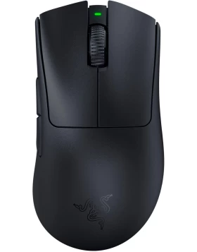 Razer DEATHADDER V3 PRO BLACK - 64g Wireless Gaming Mouse - Ergonomic - 90 Hours Battery - 30K DPI (RZ01-04630100-R3G1)