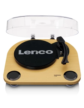 Lenco LS-40 Πικάπ με Ενσωματωμένα Ηχεία σε Καφέ χρώμα