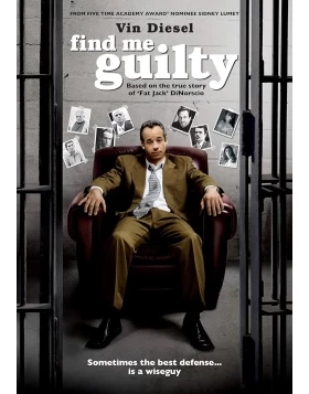 ΕΝΟΧΗ ΣΙΩΠΗ - FIND ME GUILTY DVD USED