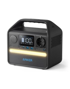 Anker Portable Power Station Charger 521, 200W AC Outlet 256Wh