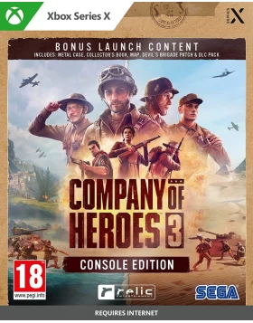 Company of Heroes 3 Limited Edition Metal XBS NEW