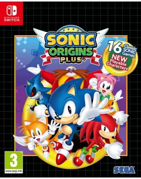 Sonic Origins Plus Limited Edition Switch New