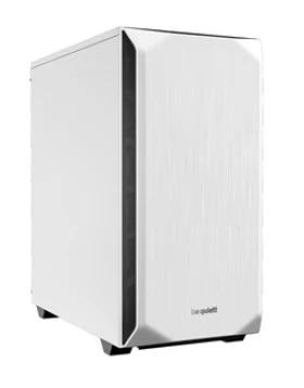 BEQUIET PC CHASSIS PURE BASE 500 WHITE BG035, MIDI TOWER ATX, W/O PSU, 1X14CM PURE WINGS 2 FAN, 1X14CM REAR PURE WINGS 2 FAN, 3YW