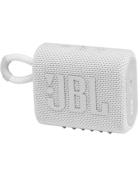 JBL Go 3 Portable Waterproof Bluetooth Speaker White