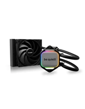 BEQUIET CPU HYDRO COOLER PURE LOOP 2 120MM BW016, INTEL 1700/1200/1150/1151/1155, AMD AM5/AM4, SQUARE ARGB ILLUMINATING COOLING BLOCK, 1x FAN PURE WINGS 3 120MM, 3YW