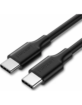 Ugreen US286 USB 2.0 Cable USB-C male - USB-C male σε μαύρο χρώμα 2m (10306)