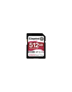 KINGSTON Memory Card Secure Digital SDR2V6/512GB Canvas React Plus V60 SD