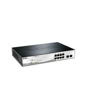 DLINK  SWITCH DGS-1210-10P 10 Ports 10/100/1000Mbps  PoE