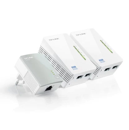 TP-LINK Powerline TL-WPA4220T KIT, AV500 WiFi Network Kit (3 pcs)