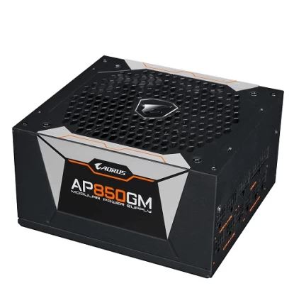GIGABYTE Power Supply AORUS 850W  Fully Modular <B>80+Plus Gold</B> (GP-AP850GM)