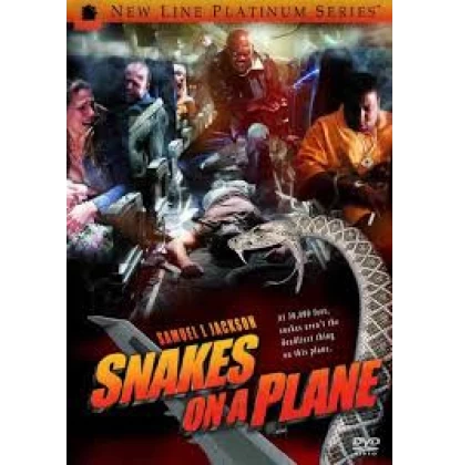 SNAKES ON A PLANE DVD USED
