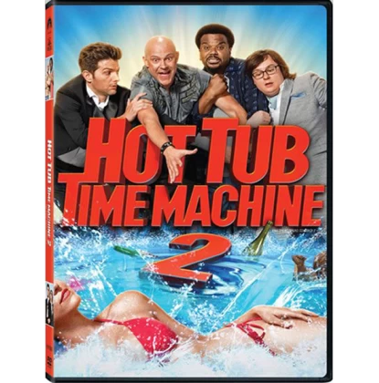 ΕΝΑ ΤΡΕΛΟ ΤΡΕΛΟ ΤΖΑΚΟΥΖΙ 2 - Hot Tub Time Machine 2 DVD
