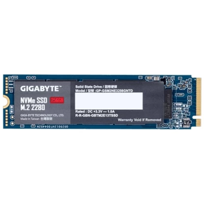 GIGABYTE SSD NVMe M.2 256GB PCIe (GP-GSM2NE3256GNTD)