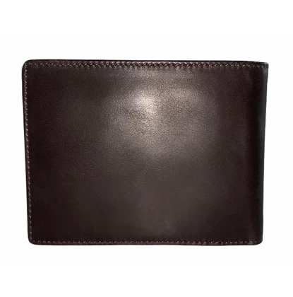 Δερμάτινο πορτοφόλι Calvin Klein 2232210 σε σκούρο καφέ χρώμα