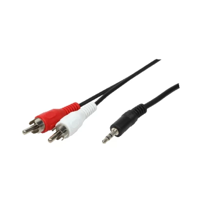 Logilink CA1042 Stereo Audio Cable 3.5mm male - 2x RCA male 1.5m (030457)