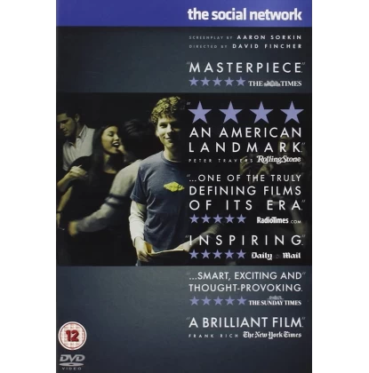 THE SOCIAL NETWORK DVD USED