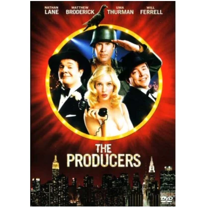 ΔΥΟ ΤΡΕΛΟΙ ΠΑΡΑΓΩΓΟΙ - THE PRODUCERS DVD USED