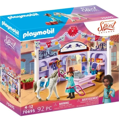 Playmobil 70695 Spirit: Κατάστημα Ιππασίας στο Miradero