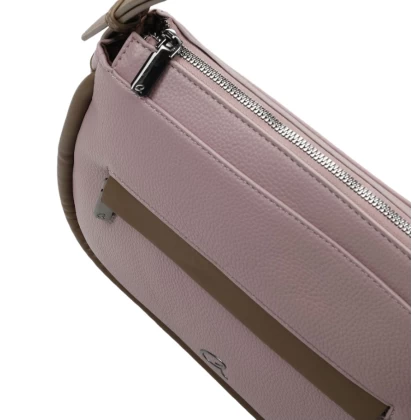 Γυναικεία τσάντα χιαστή Axel 1020-0539 σε Λιλά χρώμα